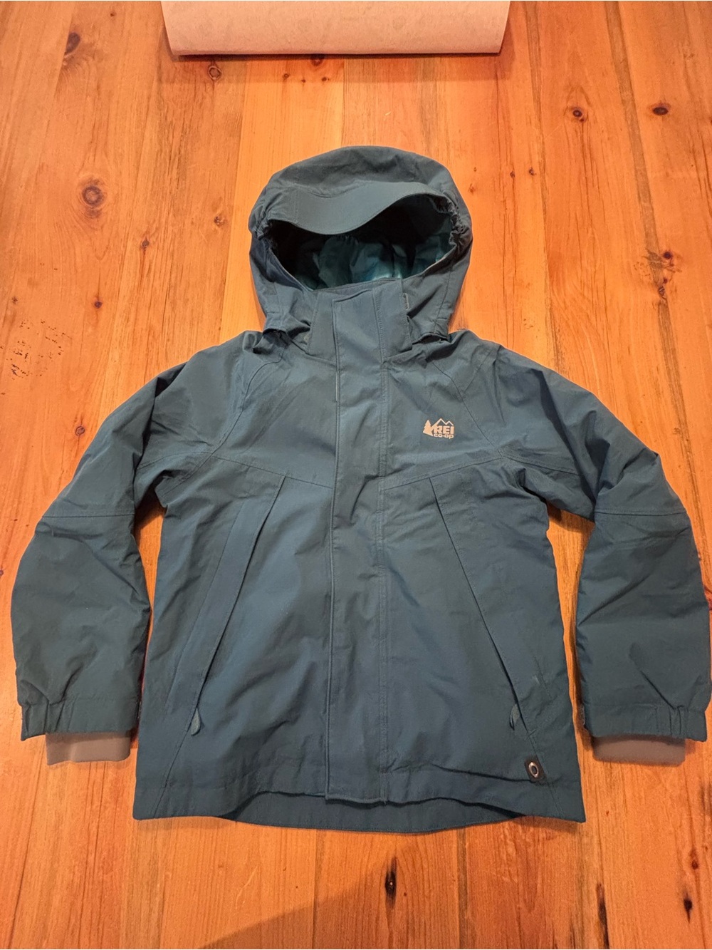 REI Kids Hooded Insulated snow  Jacket in Teal